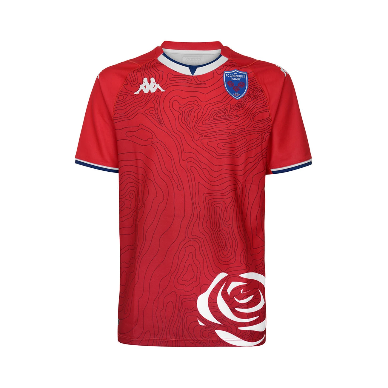 Nouveau 🎁 Rugby Garçon Kappa Maillot Kombat Away Fc Grenoble Rugby - Rouge - Pour Garçon ROUGE 😀 1 Nouveau 🎁 Rugby Garçon Kappa Maillot Kombat Away Fc Grenoble Rugby - Rouge - Pour Garçon ROUGE 😀