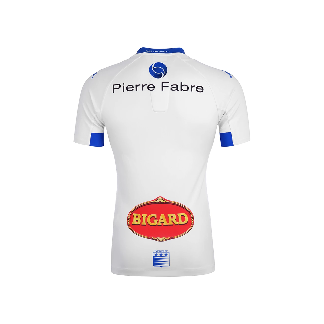 Meilleure affaire 🌟 Rugby Homme Kappa Maillot Pro Castres Olympique Away 19/20 - Blanc - Homme BLANC ✨ 4 Meilleure affaire 🌟 Rugby Homme Kappa Maillot Pro Castres Olympique Away 19/20 - Blanc - Homme BLANC ✨ – Image 4