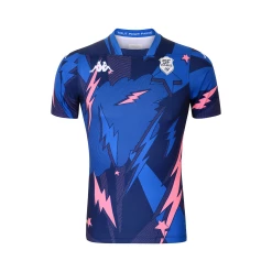 Meilleure vente 🎁 Rugby Homme Kappa Maillot Kombat Pro 20-21 Away Stade Français Paris - Bleu - Pour Homme BLEU 🛒