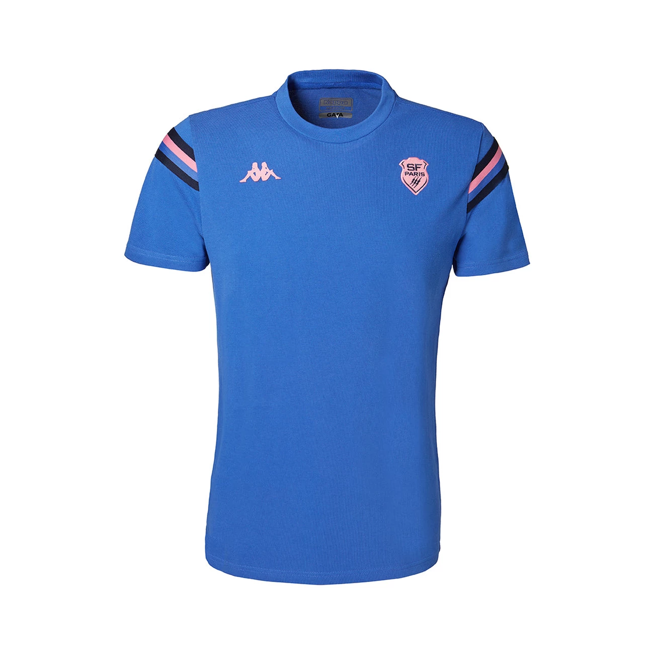 Le moins cher 👏 Rugby Homme Kappa T-shirt Fiori Stade Français Paris - Bleu - Pour Homme BLEU 🛒 2 Le moins cher 👏 Rugby Homme Kappa T-shirt Fiori Stade Français Paris - Bleu - Pour Homme BLEU 🛒 – Image 2