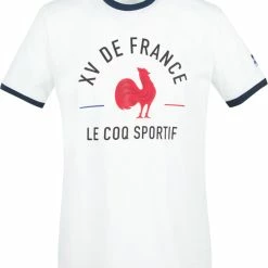 Budget 🤩 TEE 👕 SHIRT MC Homme LE COQ SPORTIF T-shirt FFR 2021-2022 ❤️