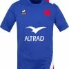 Remise ✔️ MAILLOT Junior LE COQ SPORTIF Maillot Domicile Junior FFR 2021-2022 🌟