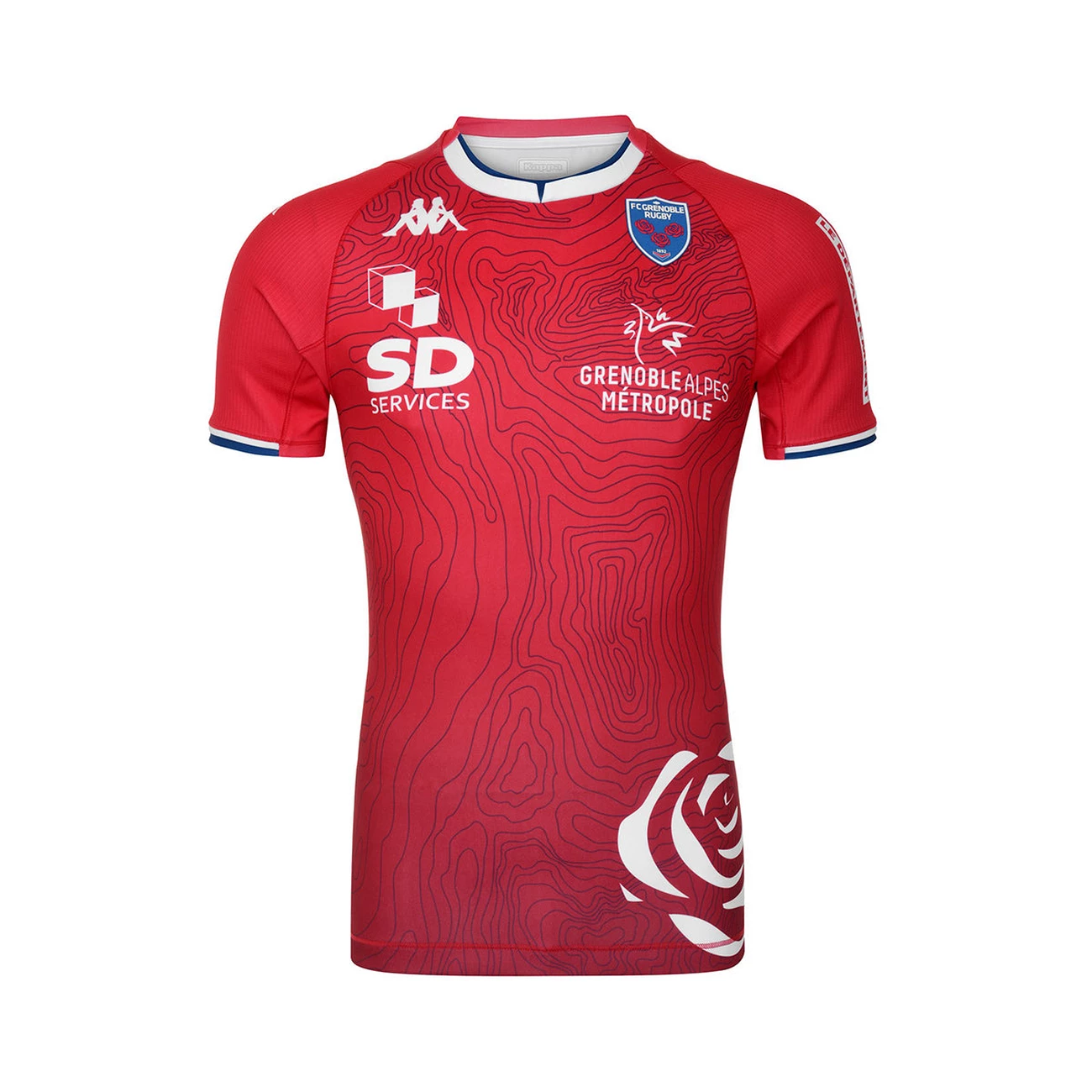 Vente flash 🛒 Rugby Homme Kappa Maillot Kombat Pro Away Fc Grenoble Rugby - Rouge - Pour Homme ROUGE ❤️ 4 Vente flash 🛒 Rugby Homme Kappa Maillot Kombat Pro Away Fc Grenoble Rugby - Rouge - Pour Homme ROUGE ❤️ – Image 4