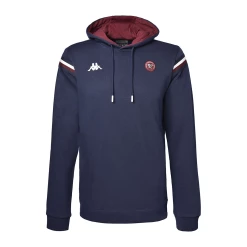 Meilleure affaire ✨ Rugby Homme Kappa Sweat À Capuche Gemelli Ubb Rugby - Bleu - Pour Homme BLEU 🤩