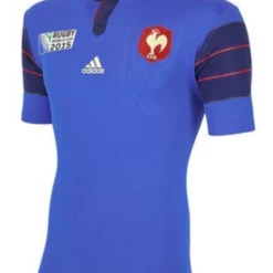 Alternative view of Sortie 🎉 Mode- Lifestyle Homme Adid Maillot Réplica Rugby Xv De France Homme Adidas BLEU 👍