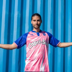 Meilleur prix 🔔 Rugby Homme Kappa Maillot Kombat Home Stade Français Paris - Rose - Pour Homme ROSE 😉
