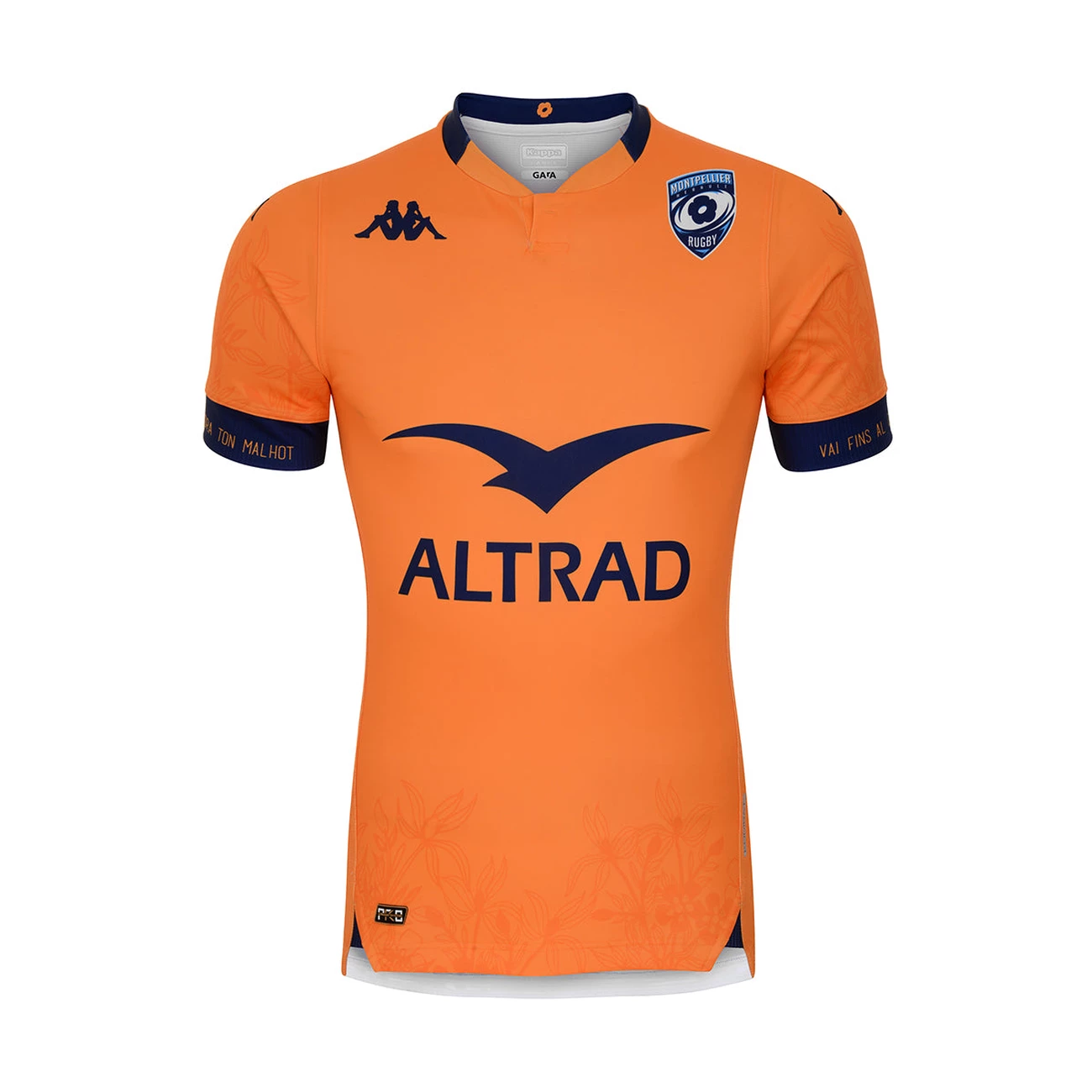Meilleur prix 🎁 Rugby Homme Kappa T-shirt Kombat Third Montpellier Herault Rugby - Orange - Pour Homme ORANGE 😍 4 Meilleur prix 🎁 Rugby Homme Kappa T-shirt Kombat Third Montpellier Herault Rugby - Orange - Pour Homme ORANGE 😍 – Image 4