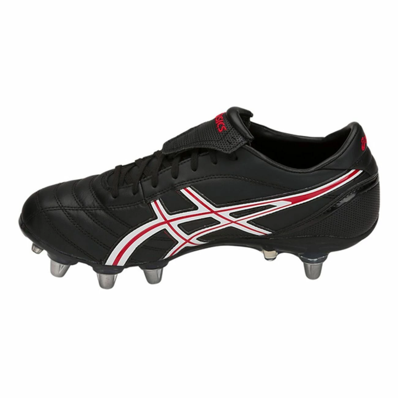 De gros 👍 Rugby A Xv Homme Asics Chaussures De Rugby Asics Lethal Warno St 2 NOIR ❤️ – Image 4