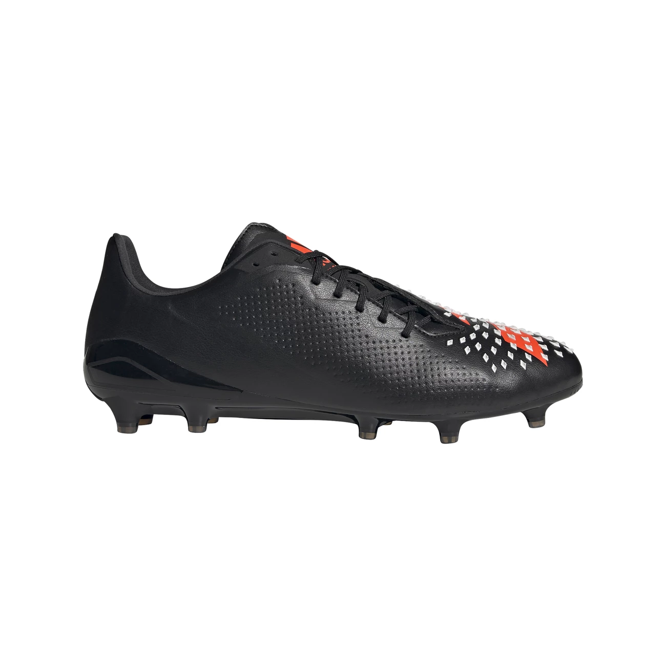 Nouveau ⌛ Rugby A Xv Adulte Adidas Chaussures De Rugby Adidas Predator Malice Fg NOIR 👍 – Image 2