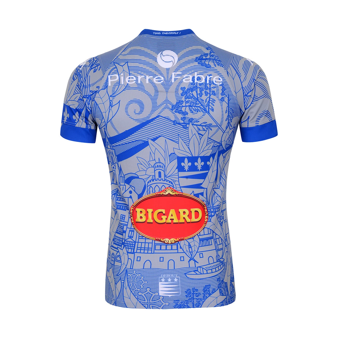 Meilleure vente ✔️ Rugby Homme Kappa Maillot Kombat Third Castres Olympique - Gris - Pour Homme GRIS ⌛ 3 Meilleure vente ✔️ Rugby Homme Kappa Maillot Kombat Third Castres Olympique - Gris - Pour Homme GRIS ⌛ – Image 3