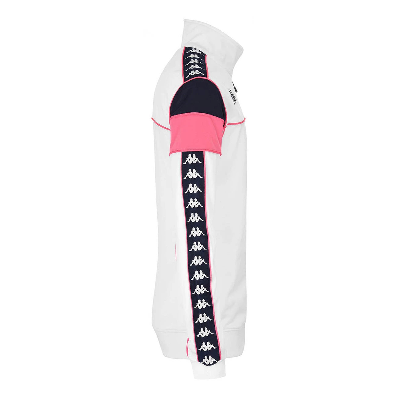 De gros 👏 Rugby Garçon Kappa Sweat Zippé Merez Stade Français Paris - Blanc - Pour Garçon BLANC 🔔 2 De gros 👏 Rugby Garçon Kappa Sweat Zippé Merez Stade Français Paris - Blanc - Pour Garçon BLANC 🔔 – Image 2