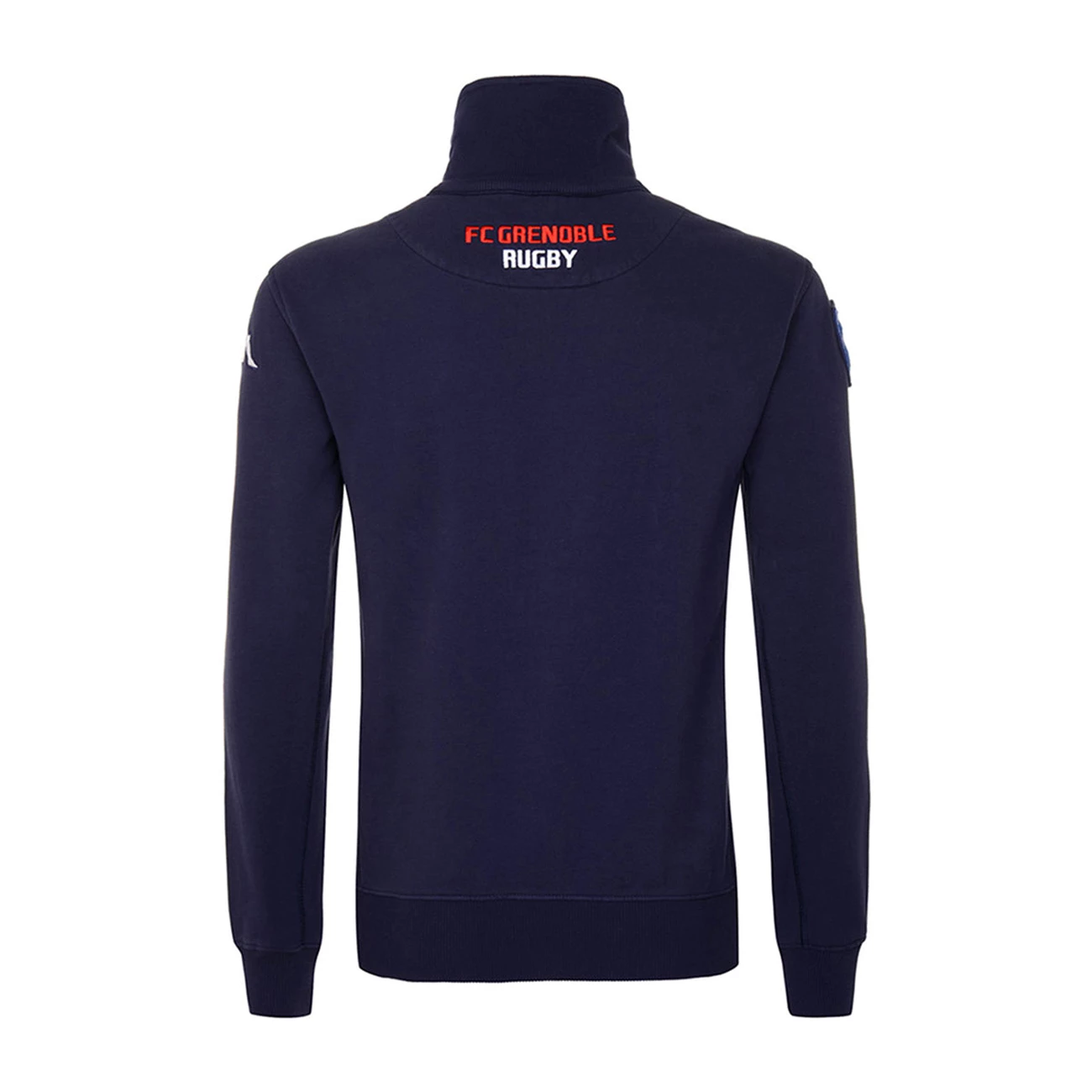 Le moins cher 😍 Rugby Homme Kappa Sweat Col Zippé Eroi Fc Grenoble Rugby - Bleu - Pour Homme BLEU ❤️ 6 Le moins cher 😍 Rugby Homme Kappa Sweat Col Zippé Eroi Fc Grenoble Rugby - Bleu - Pour Homme BLEU ❤️ – Image 6