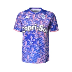 Grosses soldes 🌟 Rugby Garçon Kappa Maillot Kombat Away Stade Français Paris - Bleu - Pour Garçon BLEU 😉