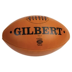 Alternative view of Les meilleures critiques de 🤩 Rugby A Xv Gilbert Ballon Vintage Cuir Naturel - T5 - Gilbert 🤩