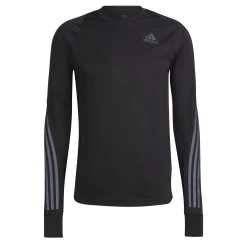 Budget ❤️ Course A Pied Homme Adidas T-shirt Adidas Run Icon Full Reflective 3-stripes NOIR 🌟