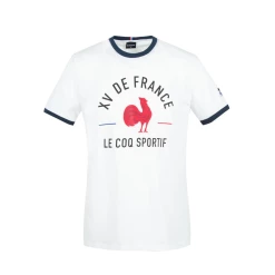 Tout neuf 🧨 Running Homme Le Coq Sportif T-shirt Homme BLANC 🎁