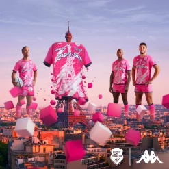 Meilleure vente 💯 Rugby Garçon Kappa Maillot Kombat Home Stade Français Paris 22/23 - Rose - Pour Garçon ROSE 💯 -Le Coq Sportif Magasin de vente 7c2ec38a79a941b280c5c60095c4b79c