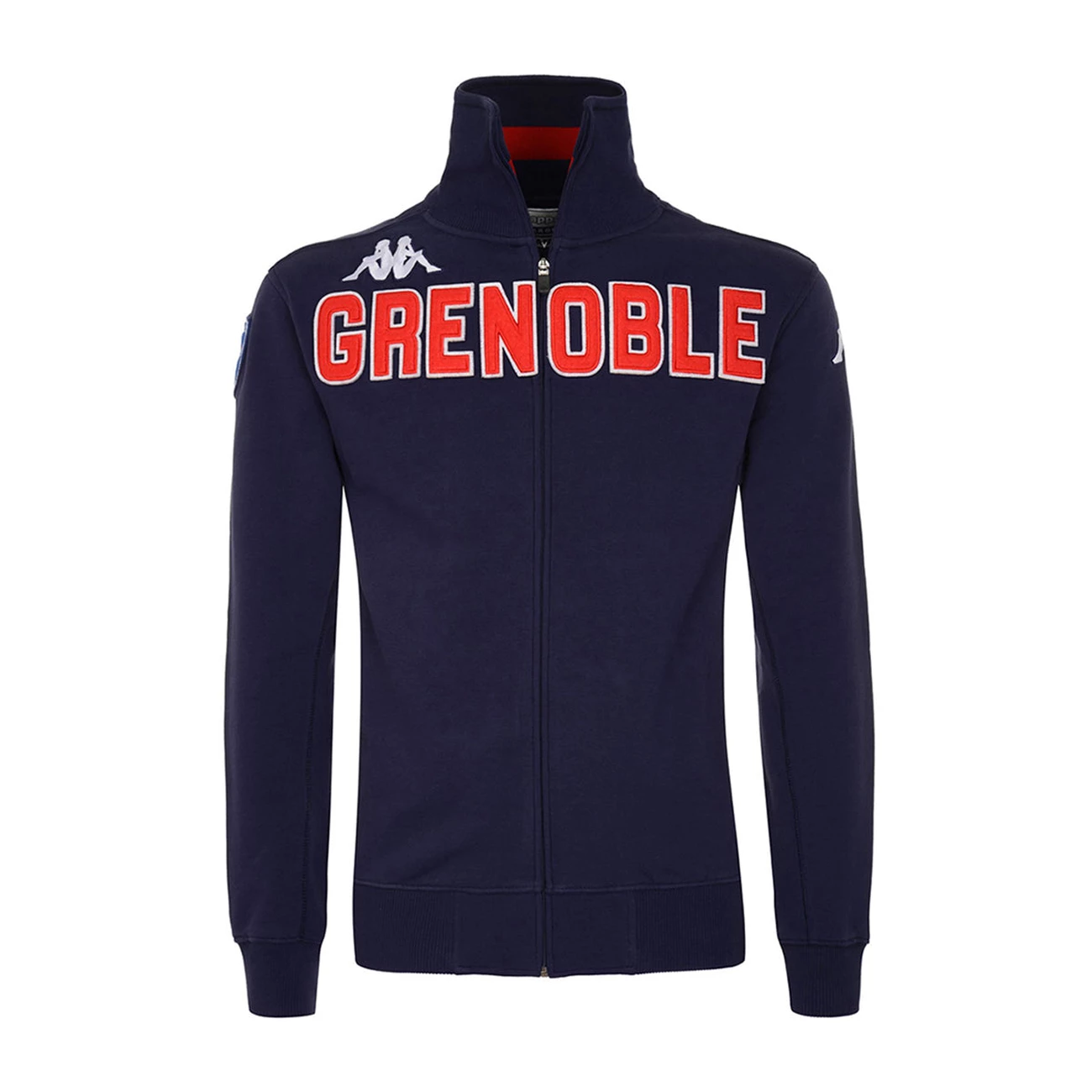 Le moins cher 😍 Rugby Homme Kappa Sweat Col Zippé Eroi Fc Grenoble Rugby - Bleu - Pour Homme BLEU ❤️ 3 Le moins cher 😍 Rugby Homme Kappa Sweat Col Zippé Eroi Fc Grenoble Rugby - Bleu - Pour Homme BLEU ❤️ – Image 3
