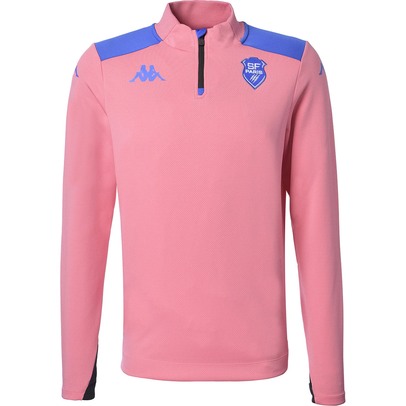 Offres ✔️ Rugby Homme Kappa Sweat Ablas Pro 5 Stade Français Paris - Rose - Pour Homme ROSE ⭐ 3 Offres ✔️ Rugby Homme Kappa Sweat Ablas Pro 5 Stade Français Paris - Rose - Pour Homme ROSE ⭐ – Image 3