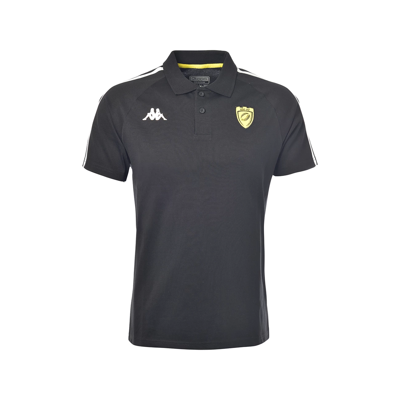 Offres 👍 Rugby Enfant Kappa Polo Garigliano Us Carcassonne - Noir - Enfant NOIR 🔔 2 Offres 👍 Rugby Enfant Kappa Polo Garigliano Us Carcassonne - Noir - Enfant NOIR 🔔 – Image 2