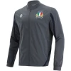 Vente flash 🌟 Rugby A Xv Adulte Macron Sweatshirt Italie Rugby 2021/22 GRIS ✨
