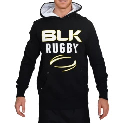 Promo 🤩 Rugby A Xv Homme Blk Sweat À Capuche Blk Big NOIR ⌛
