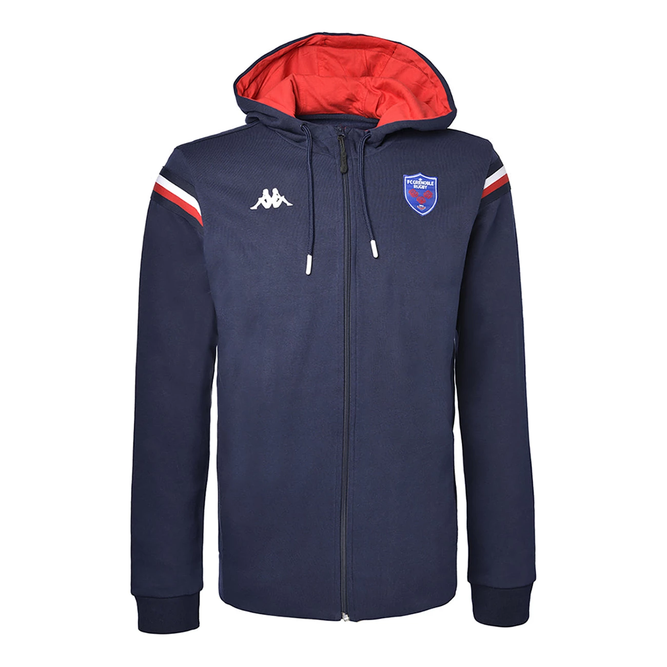 Tout neuf ❤️ Rugby Garçon Kappa Sweat Zippé Ciriole Fc Grenoble Rugby - Bleu - Pour Garçon BLEU 🛒 2 Tout neuf ❤️ Rugby Garçon Kappa Sweat Zippé Ciriole Fc Grenoble Rugby - Bleu - Pour Garçon BLEU 🛒 – Image 2