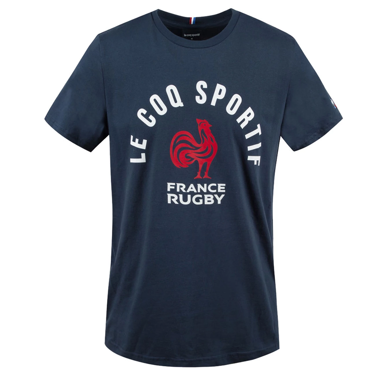 Nouveau 🎉 Mode- Lifestyle Homme Leco Le Coq Sportif Ffr Fanwear T-shirt Mc Homme BLANC 🤩 2 Nouveau 🎉 Mode- Lifestyle Homme Leco Le Coq Sportif Ffr Fanwear T-shirt Mc Homme BLANC 🤩 – Image 2
