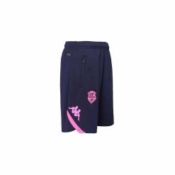 Alternative view of Meilleur prix 🔔 Rugby Garçon Kappa Short Ansaizip Pro 6 Stade Français Paris 22/23 - Bleu - Pour Garçon BLEU 👍