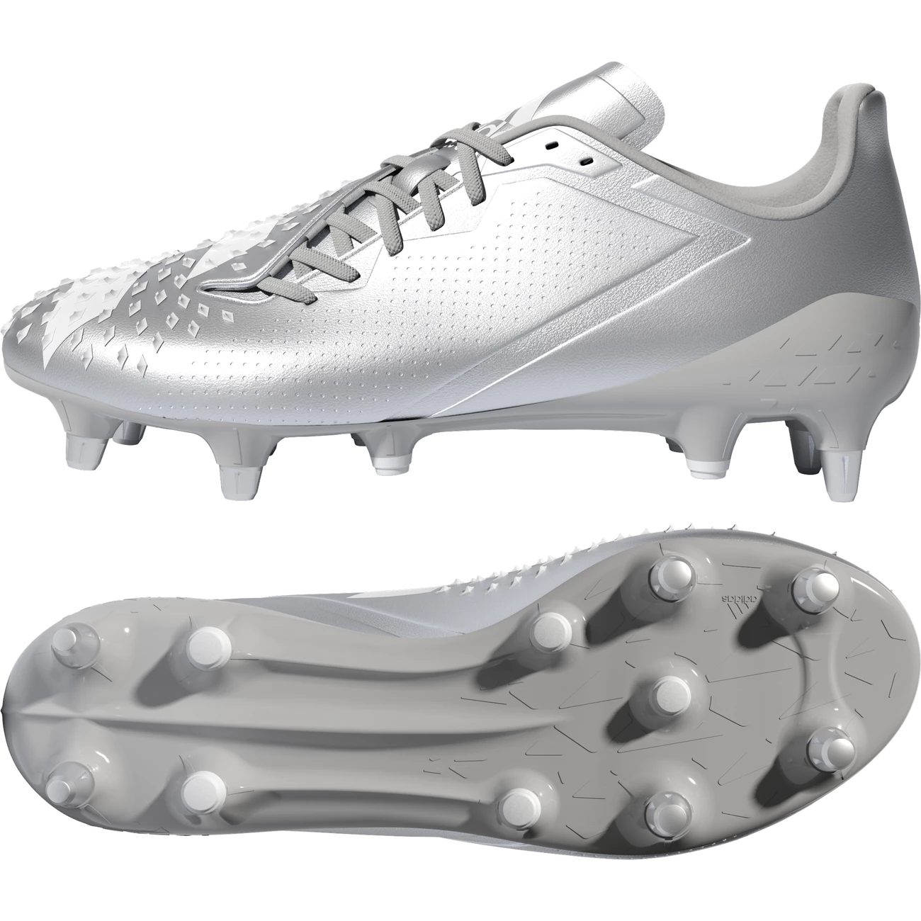 Budget 😍 Rugby A Xv Adulte Adidas Chaussures De Rugby Adidas Predator Malice Sg GRIS 🥰 4 Budget 😍 Rugby A Xv Adulte Adidas Chaussures De Rugby Adidas Predator Malice Sg GRIS 🥰 – Image 4