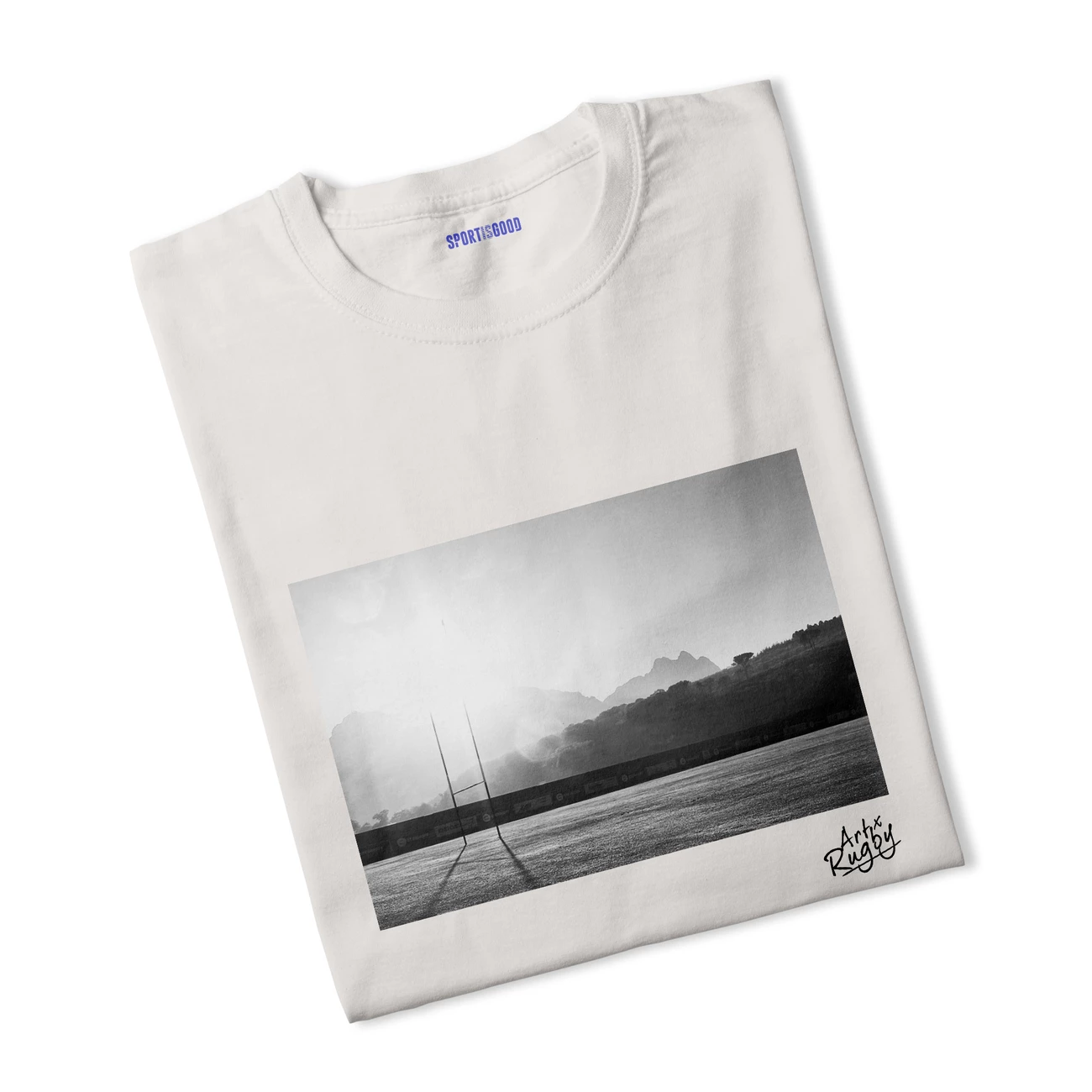 Meilleur prix 🔥 Rugby A Xv Femme Sport Is Good T-shirt Femme Black & White Art X Rugby BLANC 😍 3 Meilleur prix 🔥 Rugby A Xv Femme Sport Is Good T-shirt Femme Black & White Art X Rugby BLANC 😍 – Image 3