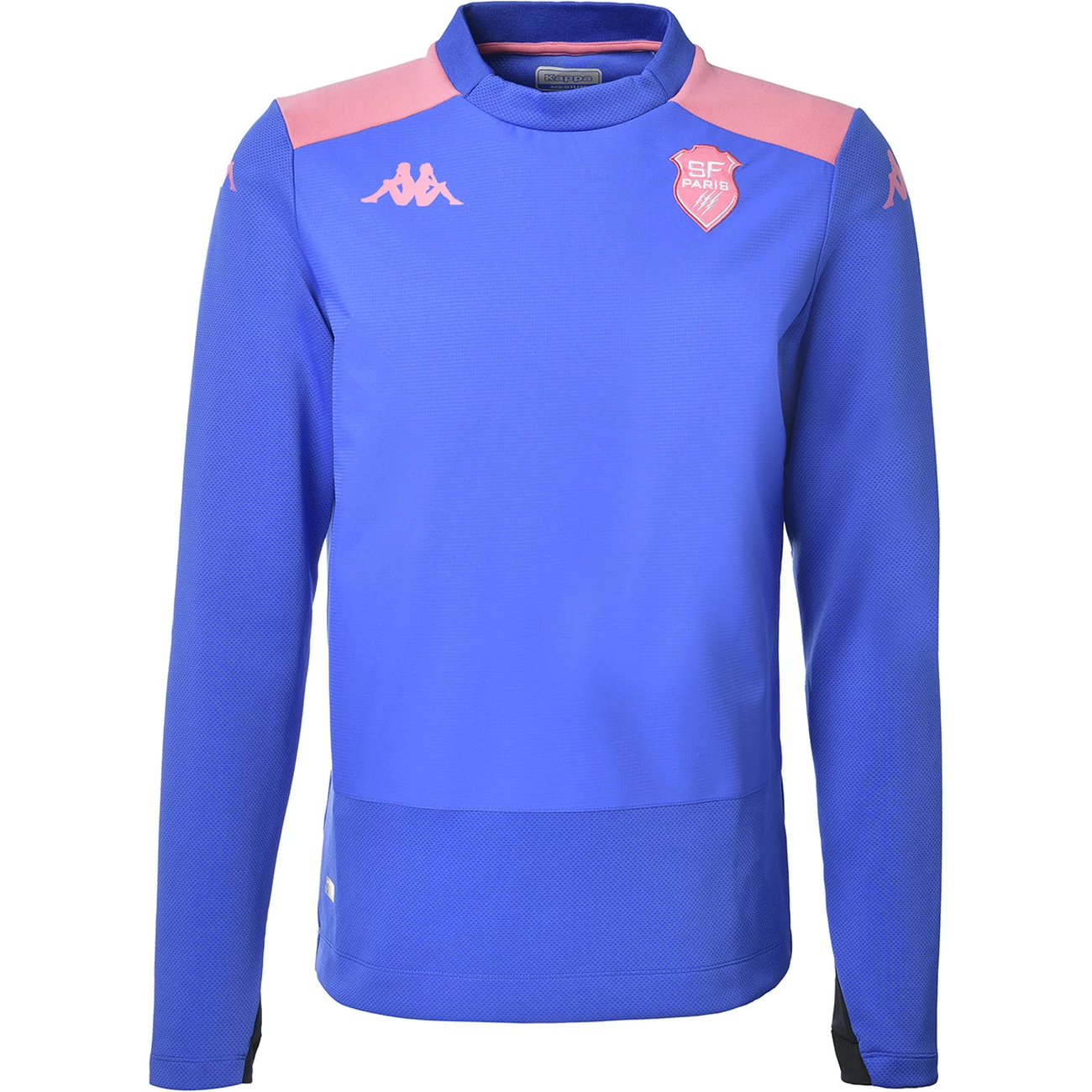 Le moins cher 🔥 Rugby Homme Kappa Sweatshirt Apron Pro 5 Stade Français Paris - Bleu - Pour Homme BLEU 😍 3 Le moins cher 🔥 Rugby Homme Kappa Sweatshirt Apron Pro 5 Stade Français Paris - Bleu - Pour Homme BLEU 😍 – Image 3